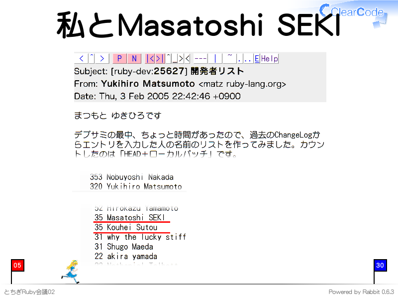 私とMasatoshi SEKI