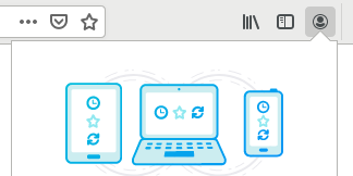 Firefox Accountアイコン