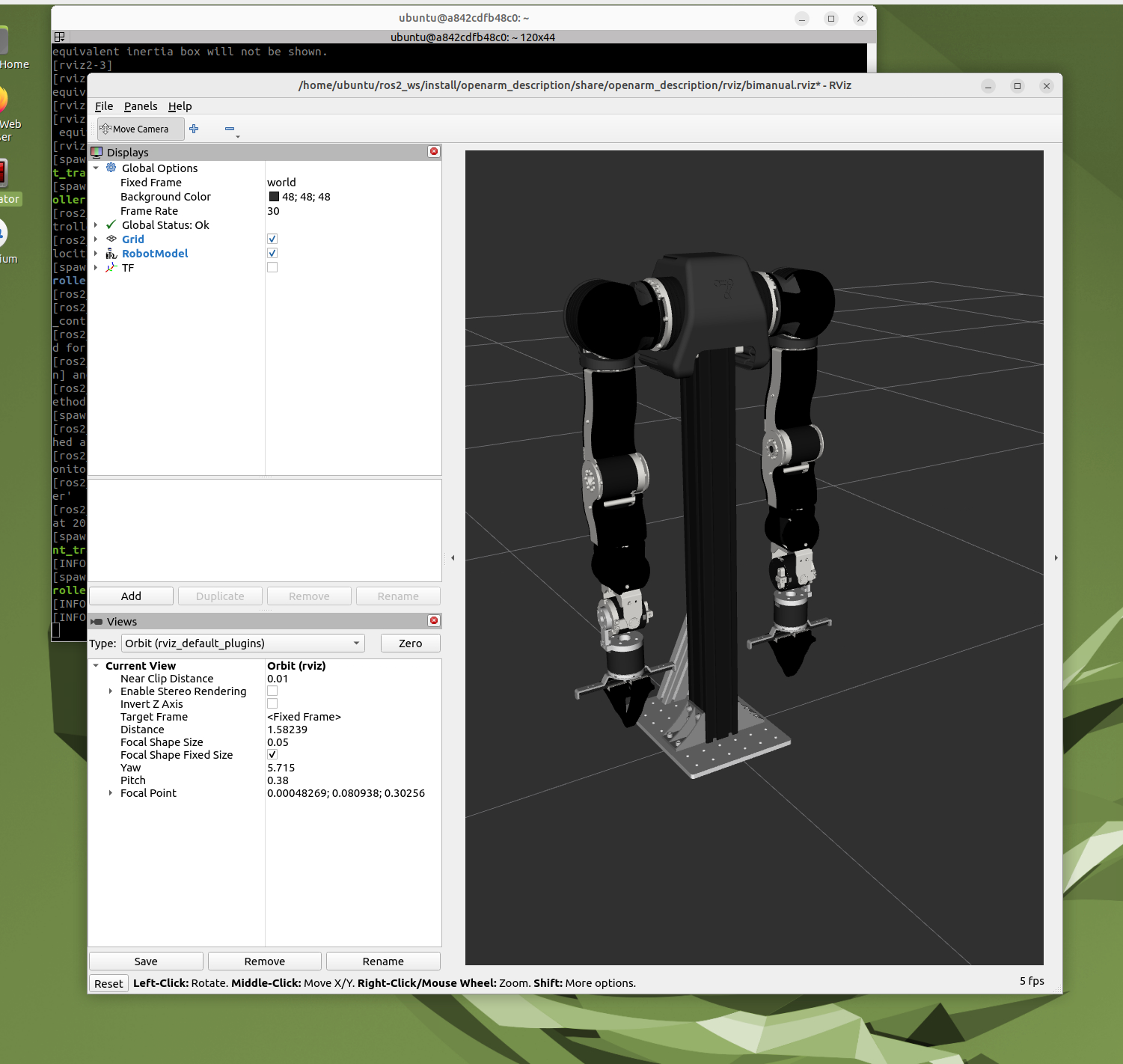 スクリーンショット：bimanual