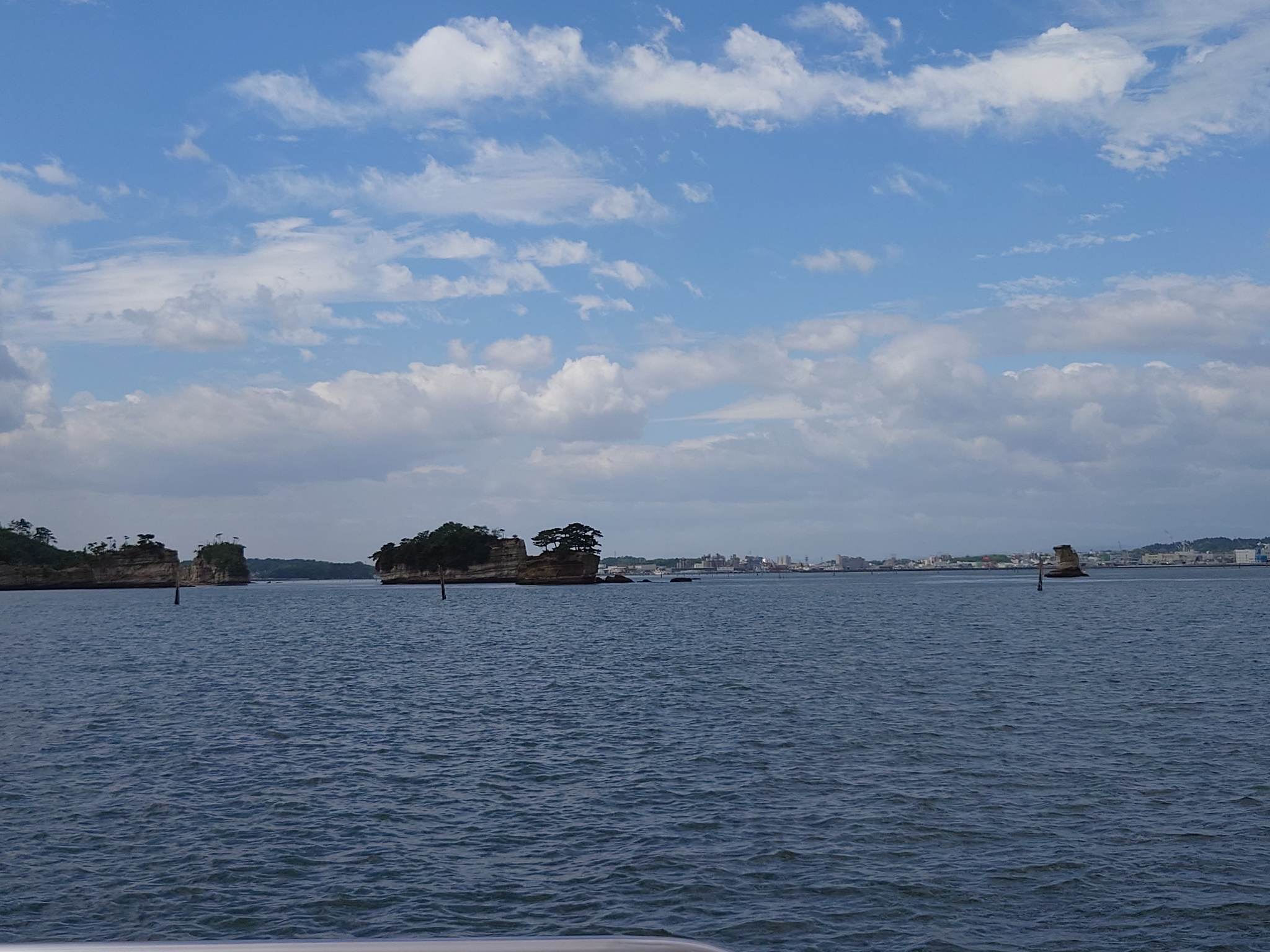 view from the boat